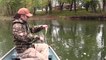 Fishing on the Juniata River - bluegill, small mouth bass, and a fish fry