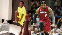 Lebron James' Son PERFECTLY Imitates 