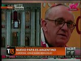 Cardenal Jorge Mario Bergoglio es el nuevo Papa Francisco (Canal 13 Chile - Marzo 2013)
