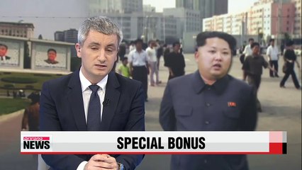 Kim Jong-un to give special bonus to N. Koreans