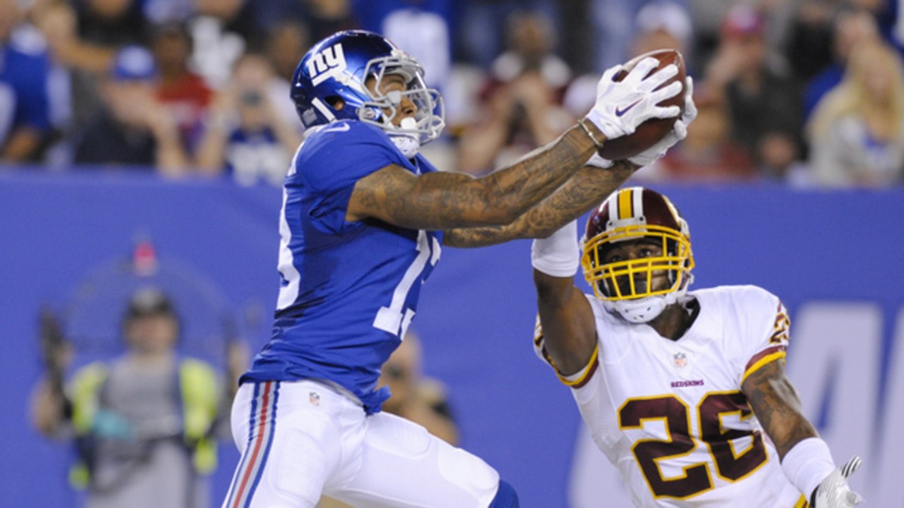 Giants Hold Lead, Drop Redskins