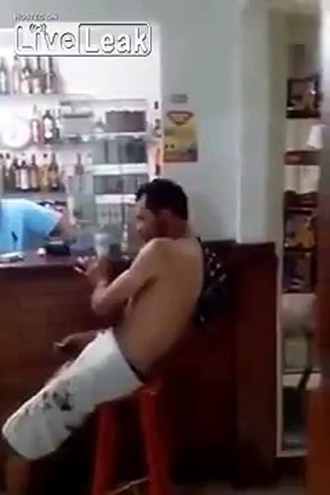 LiveLeak.com - Planking on a Barstool