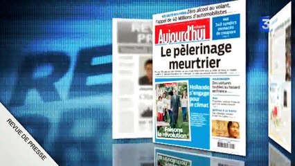 Revue de presse - Vendredi 25 septembre 2015