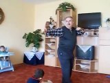 Funny Old Man dances on Techno Music in his living room... WHY?!