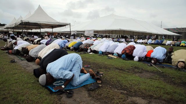 Nigerian Muslims celebrate Eid al-Adha