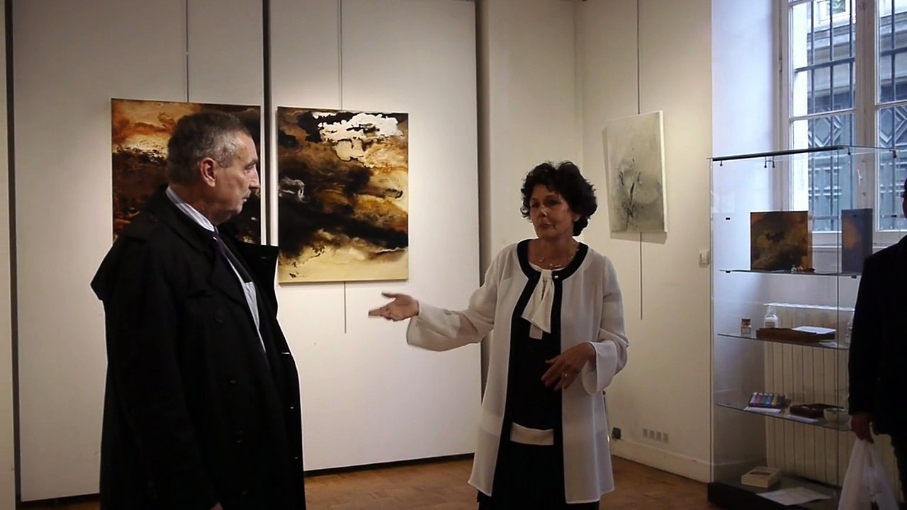 l'exposition de Catherine Brost intitulée "Visions plurielles" - Mairie de Paris