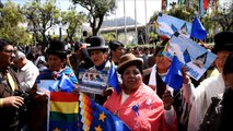 Bolivianos celebran fallo de la CIJ por demanda marítima