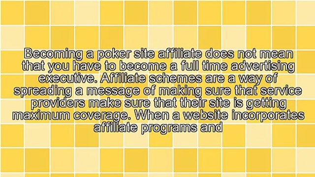 Poker Affiliate Program Success: Business Building Tips For Affiliates