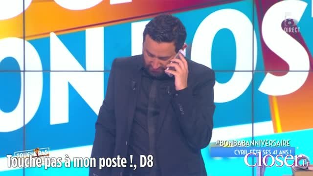 Touche pas à mon poste ! Bianca, la fille de Cyril Hanouna lui souhaite un bon anniversaire au téléphone.mp4