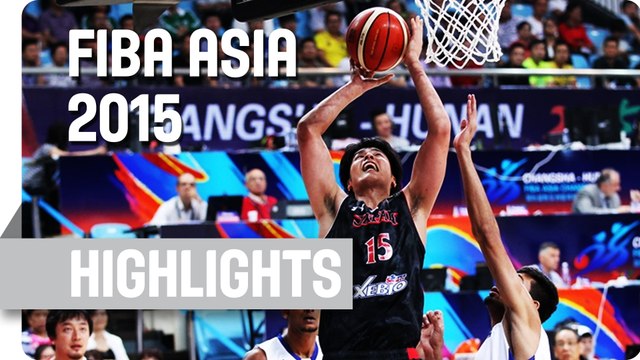 India v Japan - Group B - Game Highlights - 2015 FIBA Asia Championship