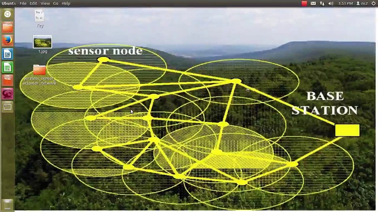 wireless sensor network project output - Network simulator2 projects