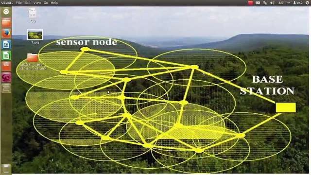 wireless sensor network project output - Network simulator2 projects