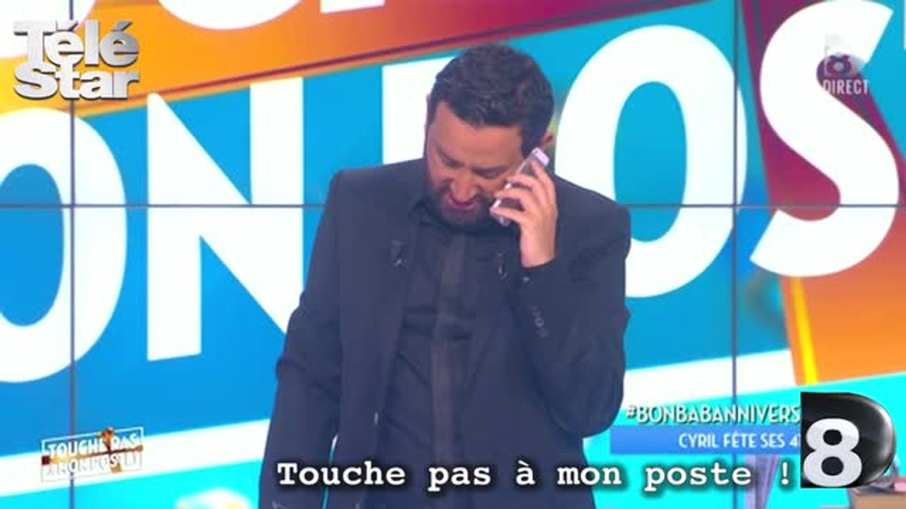 Touche pas à mon poste ! Bianca, la fille de Cyril Hanouna lui souhaite un bon anniversaire au téléphone - Jeudi 24 septembre 2015.mp4