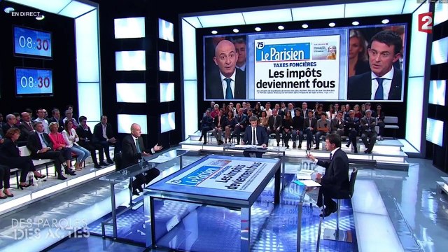 Manuel Valls dans DPDA : les impôts