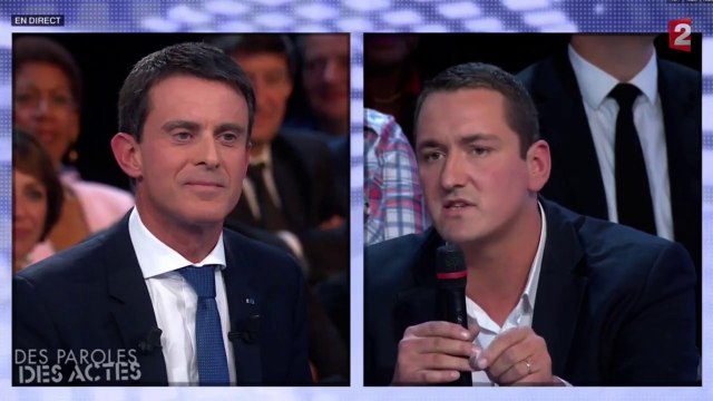 Manuel Valls dans DPDA : échange tendu avec un militant Les Républicains