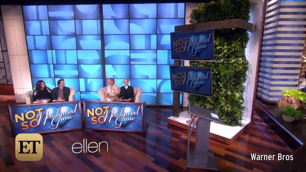 Ellen Degeneres and Portia de Rossi Take on Melissa McCarthy, Ben Falcone in Not So Newly