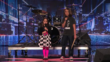 6-Year-Old Aaralyn Screams Her Original Song,  Zombie Skin  - America s Got Talent
