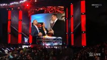 Stephanie McMahon, Triple H and Kane Backstage Segment