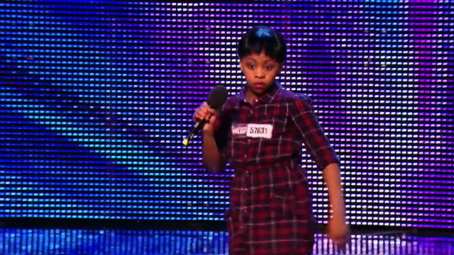 Asanda Jezile the 11yr old diva sings Diamonds - Week 3 Auditions Britain s Got Talent 2013