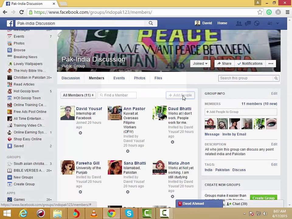 How To Add Members in Facebook Groups and Delete Urdu Hindi