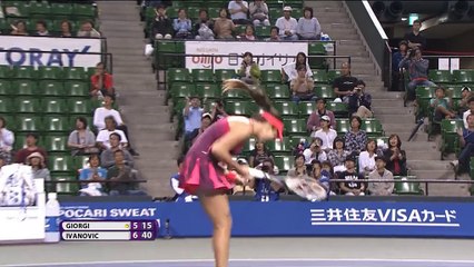 Tokyo - Ivanovic et Radwanska rejoignent les quarts