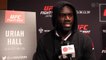 Uriah Hall intent on being honest, regardless of what criticims come his way