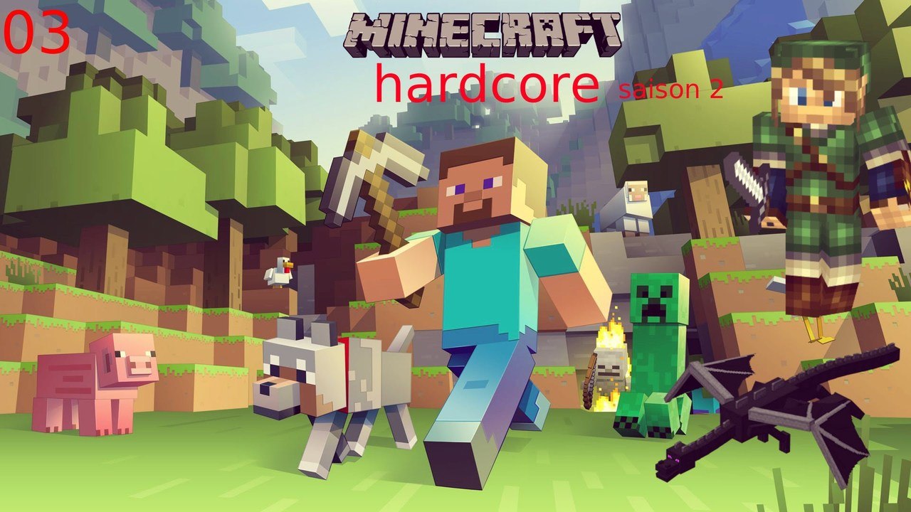 minecraft  hardcore saison 2 episode 3 diamant