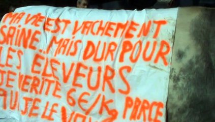 Manifestation d'agriculteurs à Bastogne 1