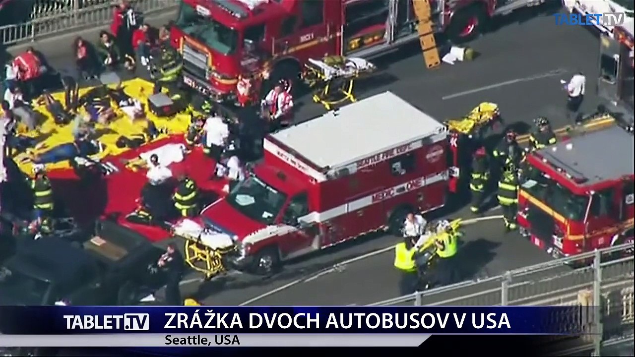 Pri nehode dvoch autobusov v Seattli zahynuli štyria ľudia