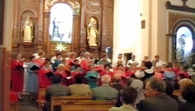 Voyage ACJ Macon en Espagne Juillet 1997 2. Concert Arpege à San Juan