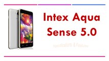 Intex Aqua Sense 5.0 Specifications & Features