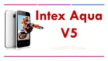 Intex Aqua V5 Specifications & Features