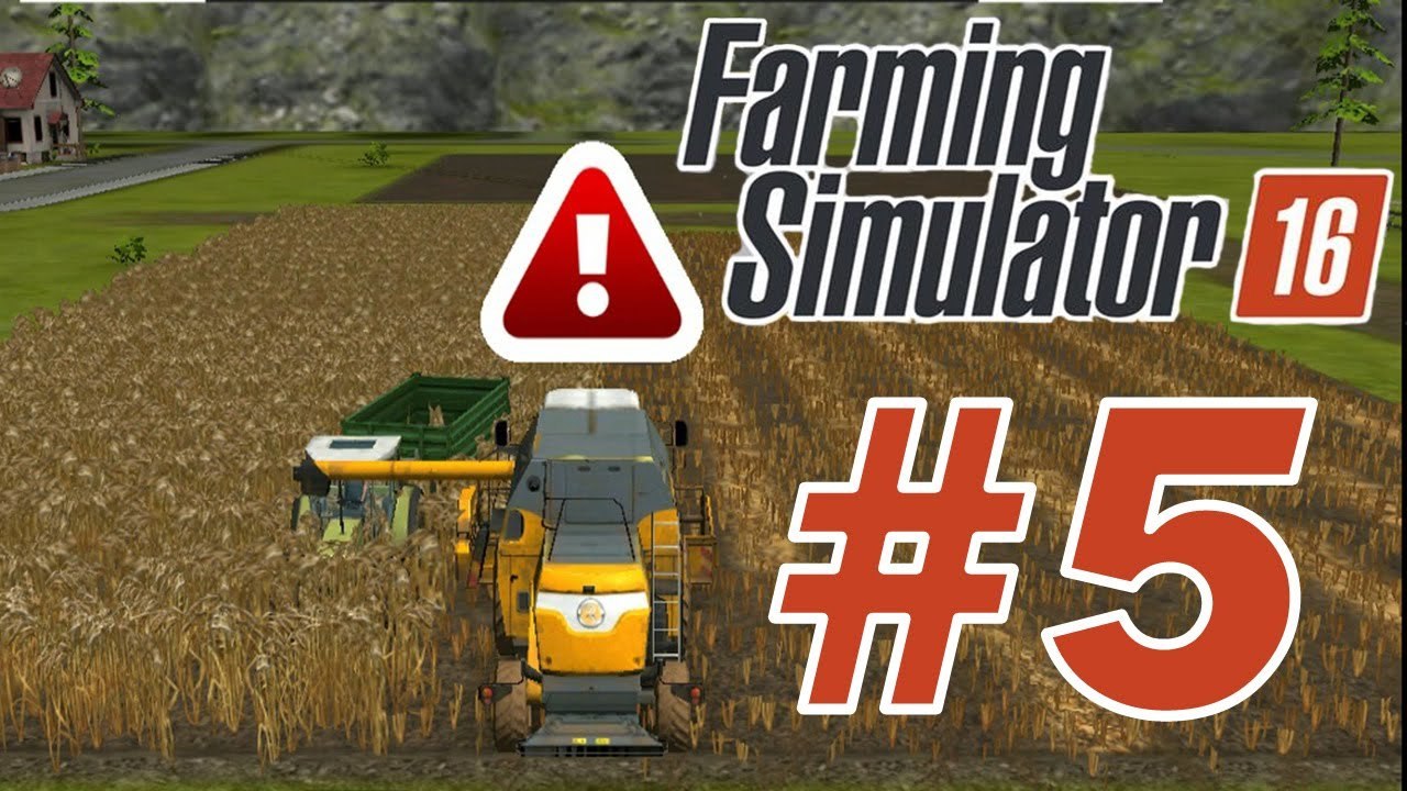 Farming Simulator 16 #5 Esvaziar A Ceifeira Automaticamente