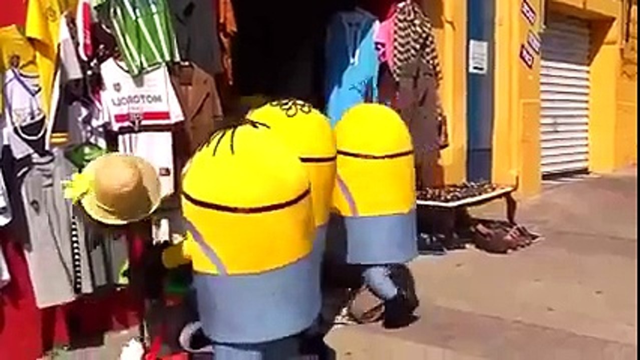 minions in real life prank