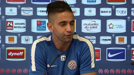 Ryad Boudebouz avant MHSC vs FC Lorient