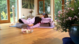Yoga-24 and Pilates for Beginner - Restore, Relax and Rebalance - Supported restorative yoga postures