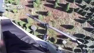 LiveLeak.com - POV Helicopter Moving Trees With Precision