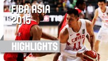 China v Jordan - Group C - Game Highlights - 2015 FIBA Asia Championship