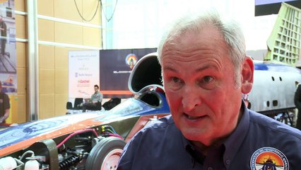 La voiture qui va plus vite qu'un avion dévoilée à Londres