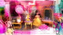 How To Play Doh Frozen Dolls Elsa Anna Magiclip Dress-up Party Disney Princess Belle Fairy