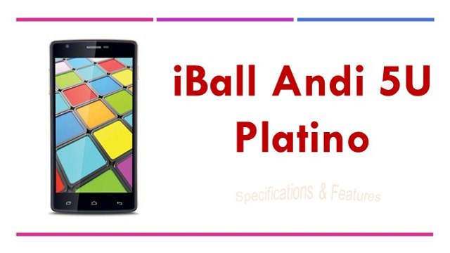 iBall Andi 5U Platino Specifications & Features