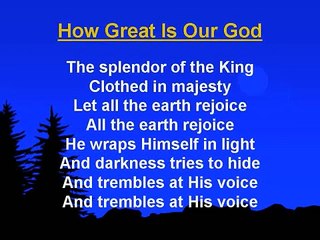 How Great Is Our God Worship Song