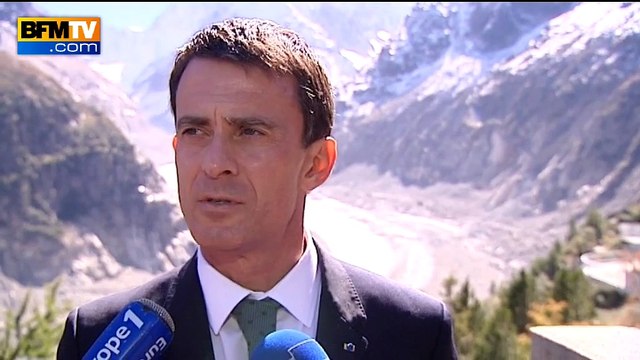 Valls: Le réchauffement climatique est une réalité qui pèse sur la nature