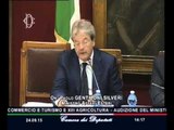 Roma - Cambiamenti climatici, audizione Gentiloni (24.09.15)