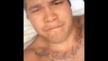 Man does painful selfie video after being attacked by Shark!