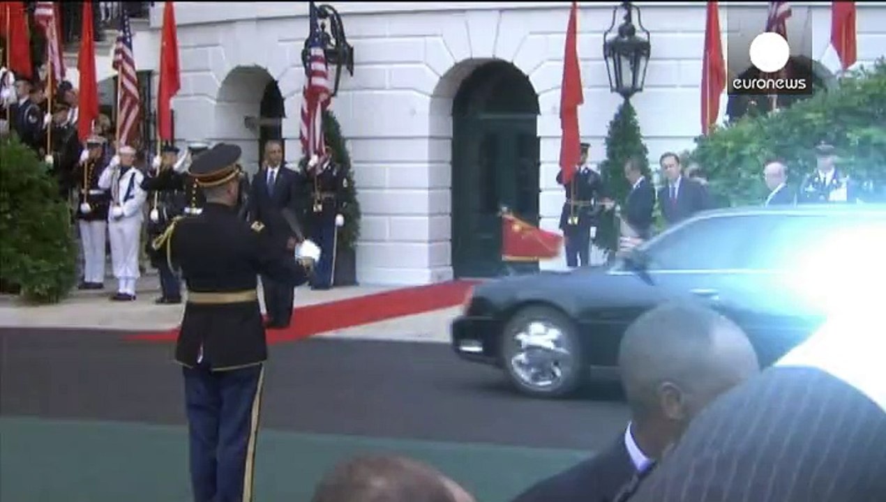 Çin Devlet Başkanı Jinping Beyaz Saray'da