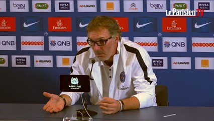 Скачать видео: PSG Laurent Blanc : « Peut-être laisser tomber une coupe »