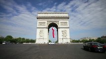 Arc de triomphe de l'Étoile. La circulation