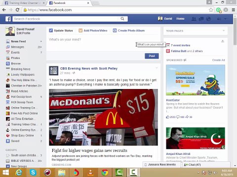 Manage Facebook Followers and Link Twitter Account Urdu Hindi