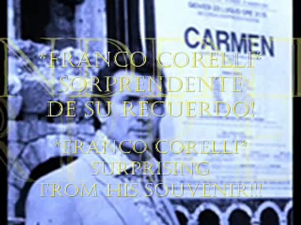 FRANCO CORELLI _Sorprendente desde su Recuerdo_Tu ca nun chiagne